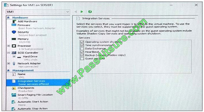 pass4itsure 70-740 exam question q11