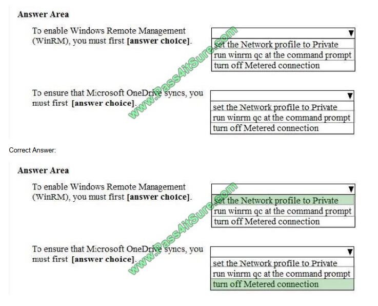 Pass4itsure MD-100 exam questions-q8-2